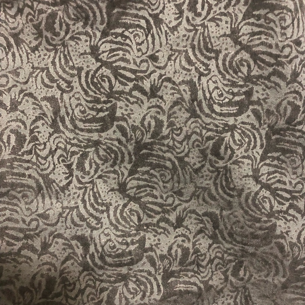 Floral Faux Velvet Pull On Pants‎ Size 22WP Stretch Evening Casual Catherines - Picture 13 of 16